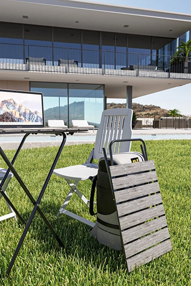 Katlanır Mutfak Masası Yükseklik Ayarlı Ahşap Kamp Masası Katlanır Mutfak Masası Yükseklik Ayarlı Ahşap Kamp Masası