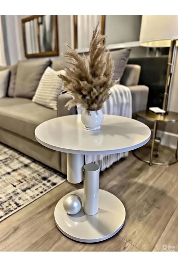 Metal Yan sehpa orta sehpa 6 Metal Yan sehpa orta sehpa 6