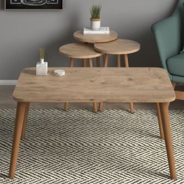 Soul Sehpa Seti Meşe Soul Sehpa Seti Meşe