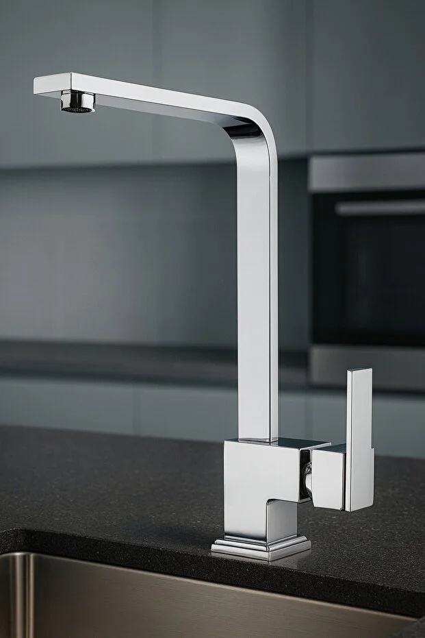 Kiev Kare Model Aç Kapa Mutfak Eviye Bataryası