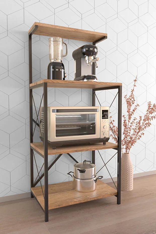 Mutfak Bangosu Çok Amaçlı Organizer Dolap – Ahşap Mutfak Bangosu Çok Amaçlı Organizer Dolap – Ahşap