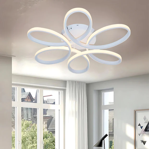 Linup Modern Beyaz Plafonyer Tavana Sıfır Beyaz Işık Salon Mutfak Yatak Odası Led Avize Linup Modern Beyaz Plafonyer Tavana Sıfır Beyaz Işık Salon Mutfak Yatak Odası Led Avize