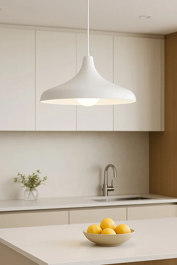 Aura Metal Tekli Sarkıt Avize