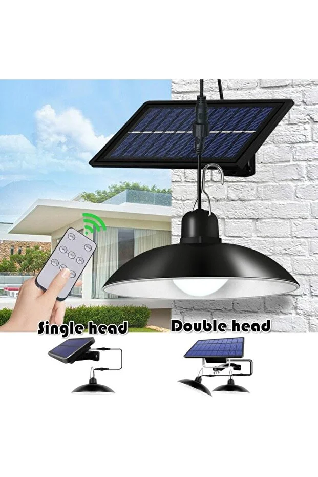 Güneş Enerjili Ev Çardak Oda Aydınlatması 2li Uzaktan Kumandalı 5500 Mah Güneş Enerjili Ev Çardak Oda Aydınlatması 2li Uzaktan Kumandalı 5500 Mah