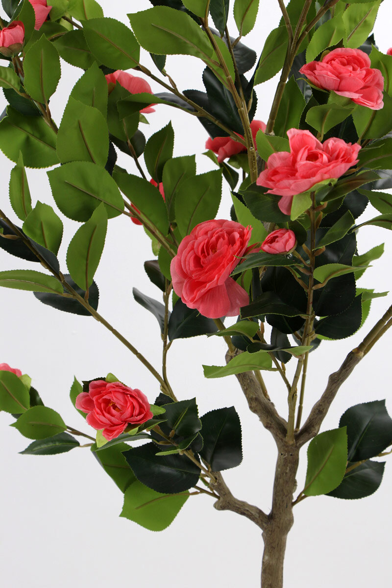 Yapay Premium Gül Ağacı 170 cm Pembe