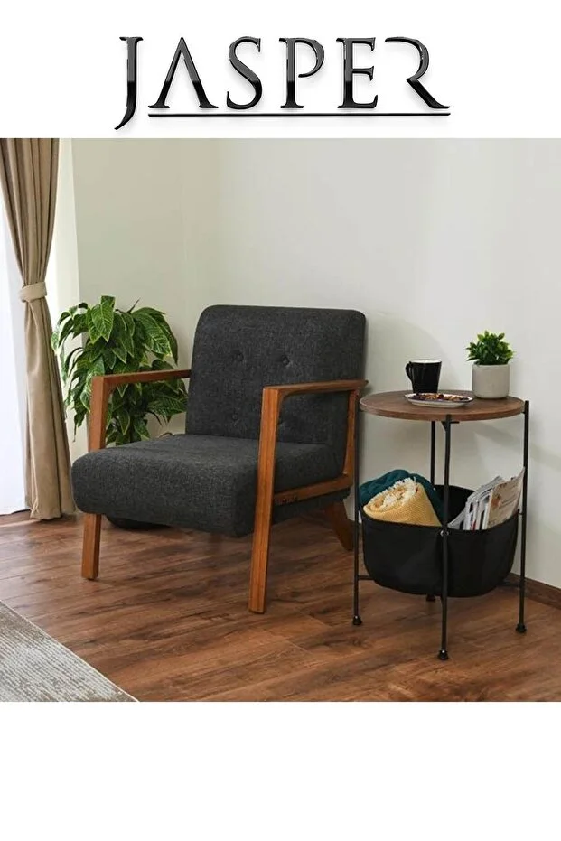 Jasper Latus Çift Katlı Altı Sepetli Yan Sehpa Jasper Latus Çift Katlı Altı Sepetli Yan Sehpa