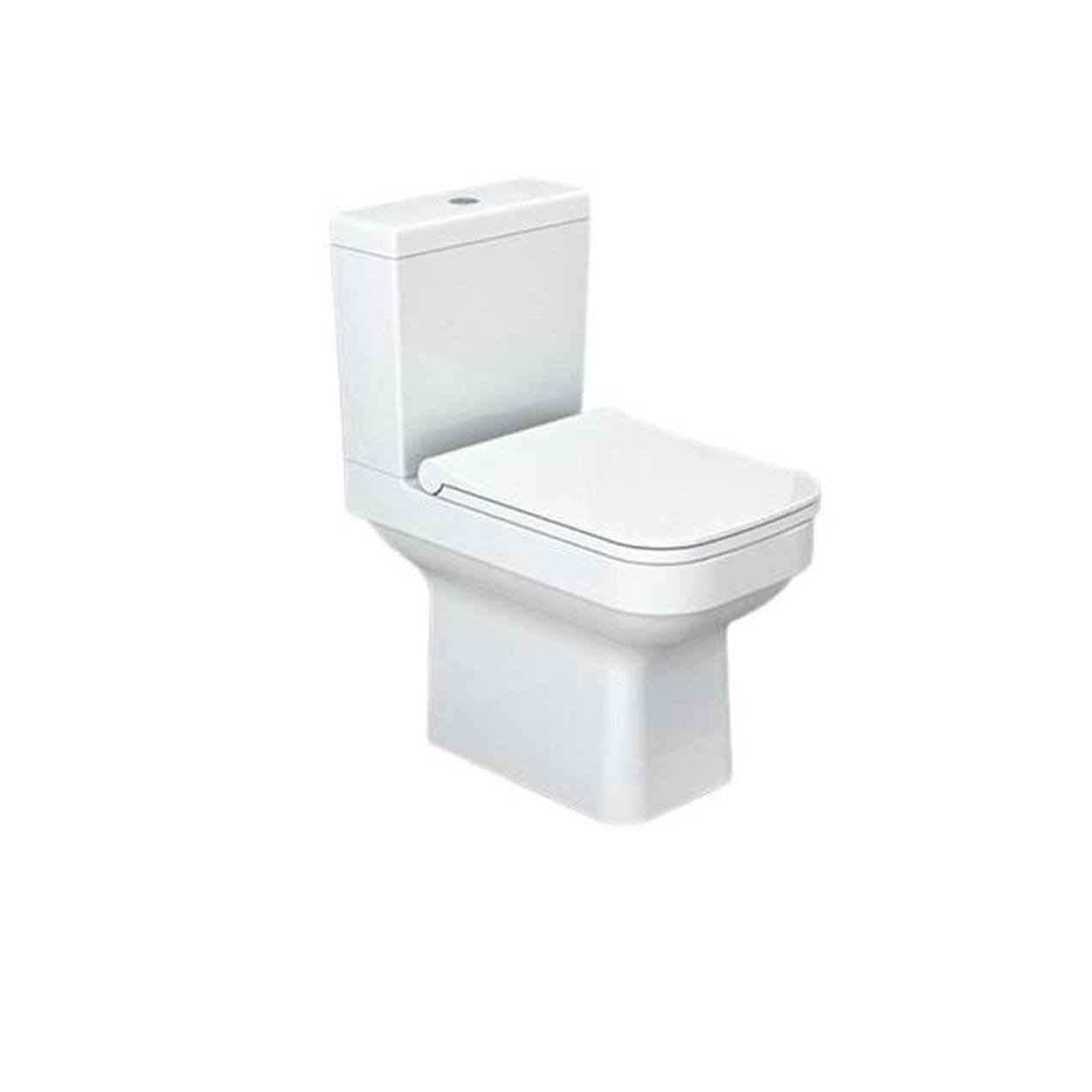 Turkuaz Cerastyle Noura Klozet,Lila İç Takım,Noura Slim UF Kapak