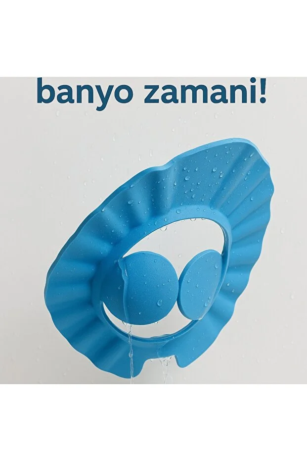 Ayarlanabilir Bebek Banyo Şapkası 1 adet Ayarlanabilir Bebek Banyo Şapkası 1 adet
