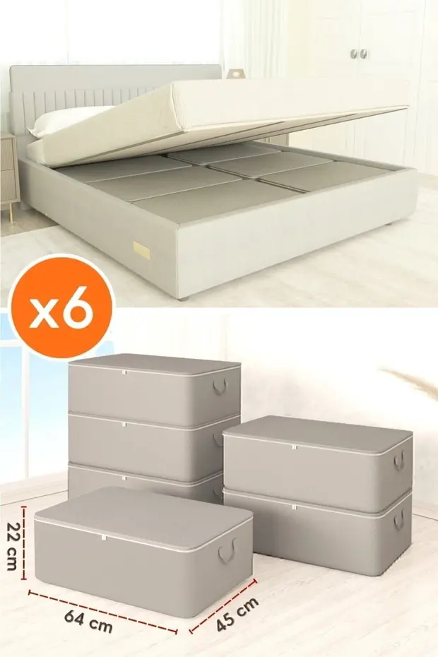 6 Adet Büyük Boy Antrasit Bazaaltı Hurç