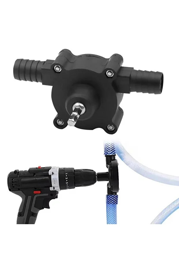 MATKAP İLE ÇALIŞAN SIVI AKTARMA POMPASI (HER MODEL MATKAP UYUMLU)