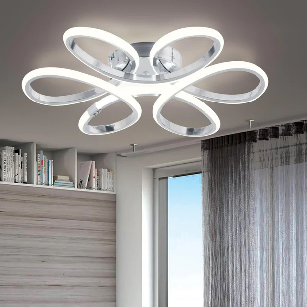 Linup Modern Gri Plafonyer Tavana Sıfır Beyaz Işık Salon Mutfak Yatak Odası Led Avize Linup Modern Gri Plafonyer Tavana Sıfır Beyaz Işık Salon Mutfak Yatak Odası Led Avize