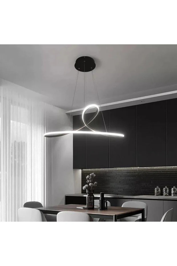 Violet Siyah Sarkık Ultra Süper Beyaz Ledli Avize