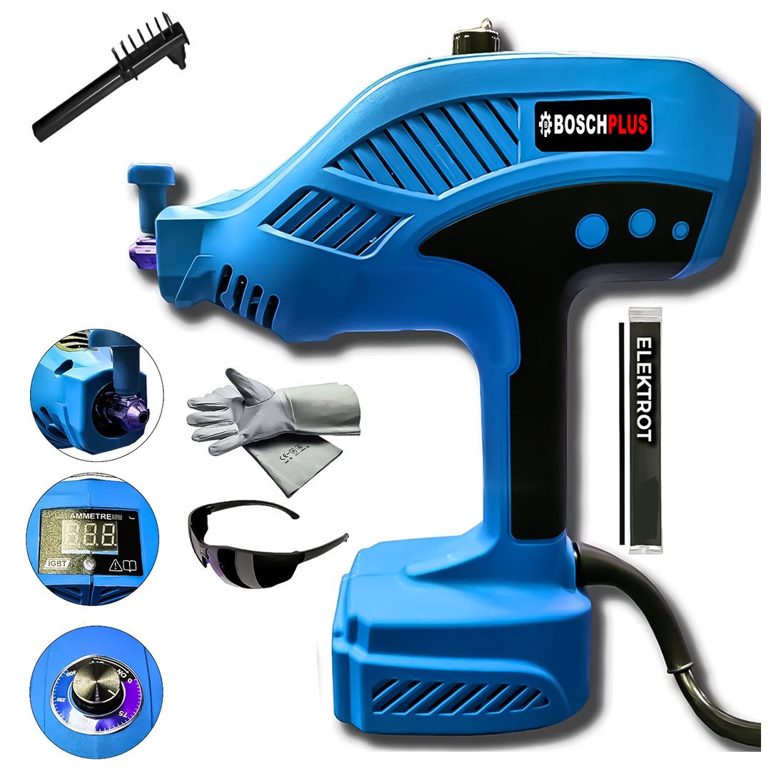 BoschPlus Elektrikli El Tipi İnvertör Arc Kaynak Makinesi (Mavi) BoschPlus Elektrikli El Tipi İnvertör Arc Kaynak Makinesi (Mavi)