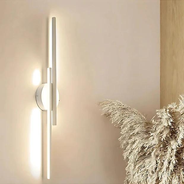 Ada Modern Beyaz Dekoratif Günışığı Ledli Aplik