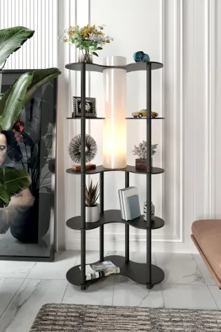 Mariposa Dekoratif Raflı Lambader Mariposa Dekoratif Raflı Lambader