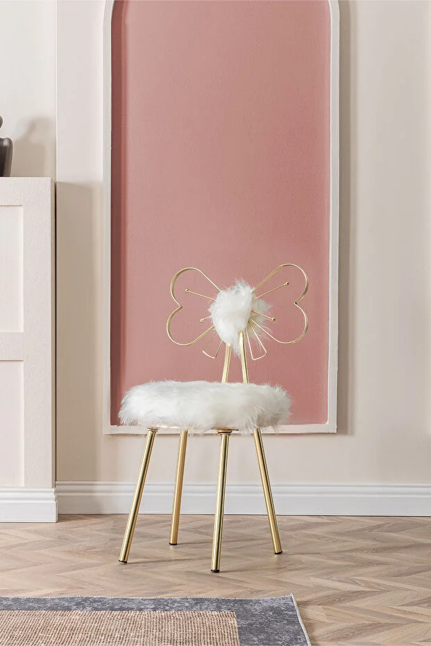 Kelebek Sandalye Peluş Sandalye Şık Tasarım Kelebek Sandalye Peluş Sandalye Şık Tasarım