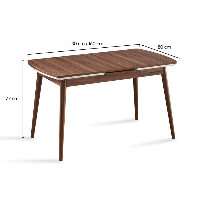 Milano Masa Takımı | Boston Sandalye | Babyface Kumaş | 4 Sandalye