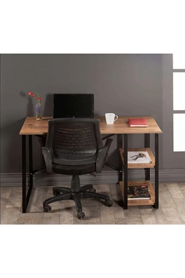 Metal Çalışma Masası Laptop Bilgisayar Masası 2 Raflı Ofis Çalışma Masası Metal Çalışma Masası Laptop Bilgisayar Masası 2 Raflı Ofis Çalışma Masası