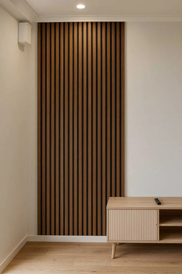 Mdf Ahşap Akustik Duvar Paneli 100x280 Mdf Ahşap Akustik Duvar Paneli 100x280