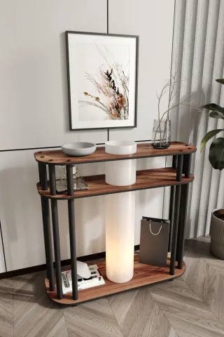 Cruise Dresuar Dekoratif Raflı Lambader