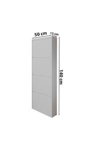 Dörtlü Metal Ayakkabılık Siyah Formood