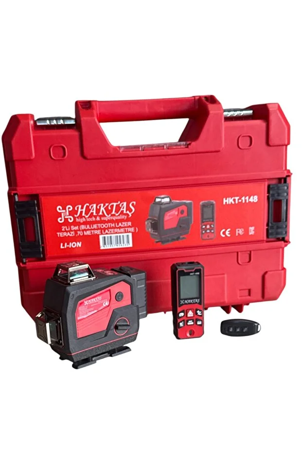 Lazer terazi+ lazer metre+ trikodan ayak 3lü set