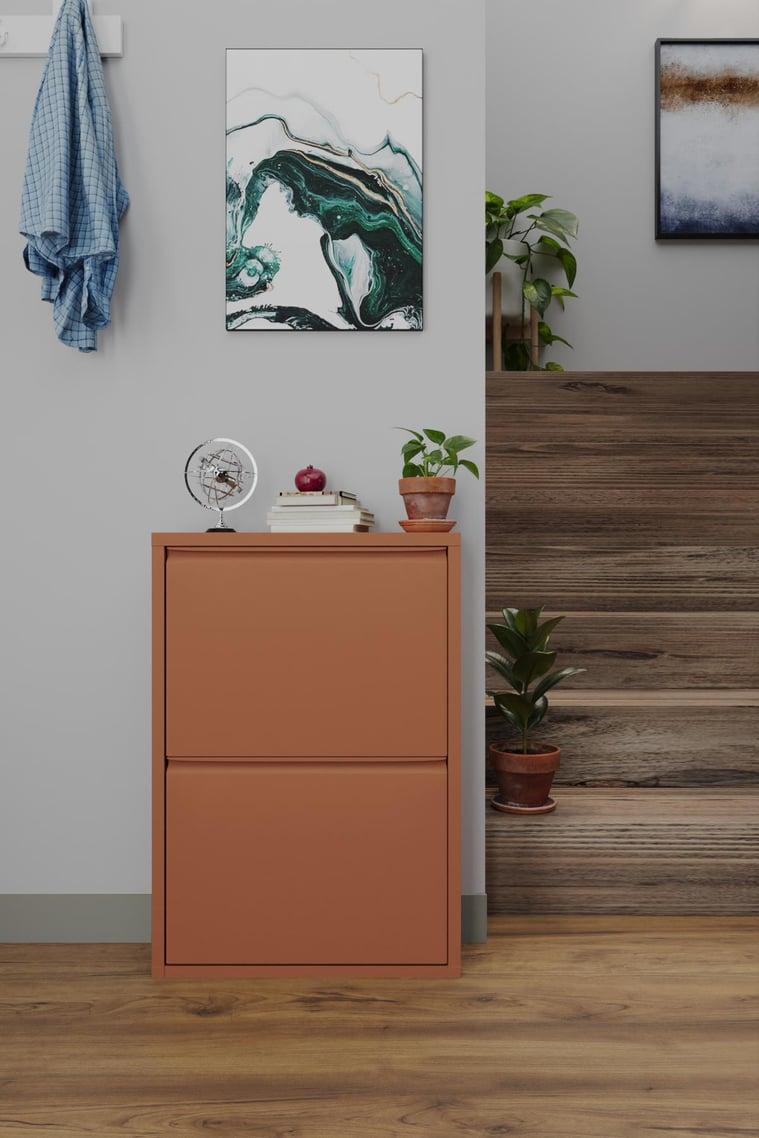 İkili Metal Ayakkabılık Pudra - Ral 3012 Formood