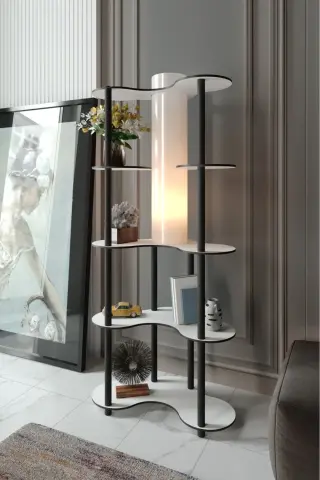 Mariposa Dekoratif Raflı Lambader Mariposa Dekoratif Raflı Lambader