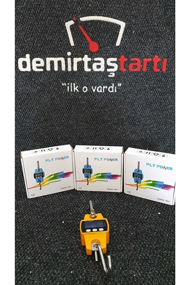 300 Kg Kapasiteli Metal Gövde Askılı Kantar - Vinç Kantarı - Kasap Terazi El Terazisi