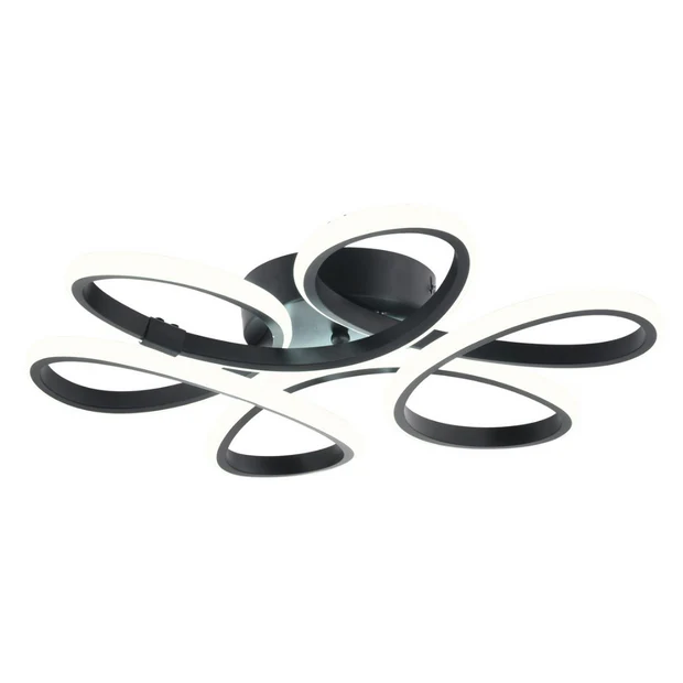 Linup Modern Siyah Plafonyer Tavana Sıfır Beyaz Işık Salon Mutfak Yatak Odası Led Avize Linup Modern Siyah Plafonyer Tavana Sıfır Beyaz Işık Salon Mutfak Yatak Odası Led Avize