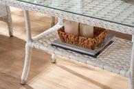 Mihenk Rattan Bahçe Mobilyası  3'lü Takım  Gri