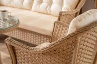 Mihenk Rattan Bahçe Mobilyası  3'lü Takım