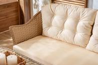 Mihenk Rattan Bahçe Mobilyası  3'lü Takım