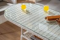 Mihenk Rattan Bahçe Mobilyası  3'lü Takım  Gri