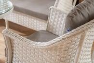 Mihenk Rattan Bahçe Mobilyası  3'lü Takım  Gri