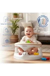 Yandan Açılır Mama Oturağı & Minder 2'li Set