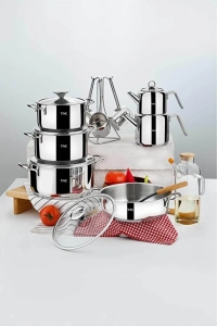 Pro Steel 15 Parça Çelik Çeyiz Seti