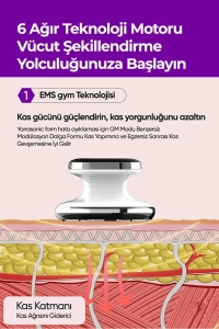 Ems Bölgesel Incelme Bölgesel Sıkılaşma Masaj Aleti Anti Selülit