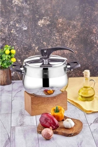 Bengü Pro Düdüklü Tencere Siyah 4 Lt