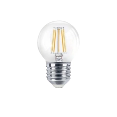 Ecolite 4W LED FILAMENT G45 Ampul 220V Şeffaf cam 470 Lümen 15.000 Saat Ömür