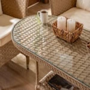 Mihenk Rattan Bahçe Mobilyası  3'lü Takım