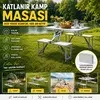 robo 4 Kişilik Katlanır Piknik Kamp Masas
