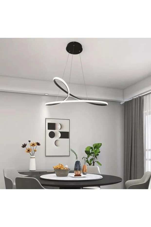 Violet Siyah Sarkık Ultra Süper Beyaz Ledli Avize