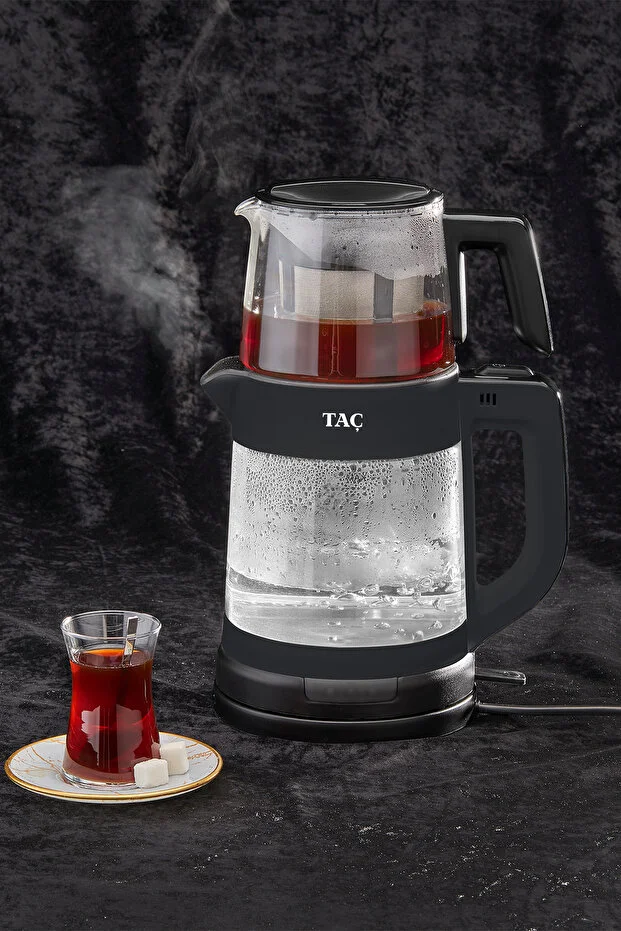Glassdem Cam Demlikli Çay Makinesi