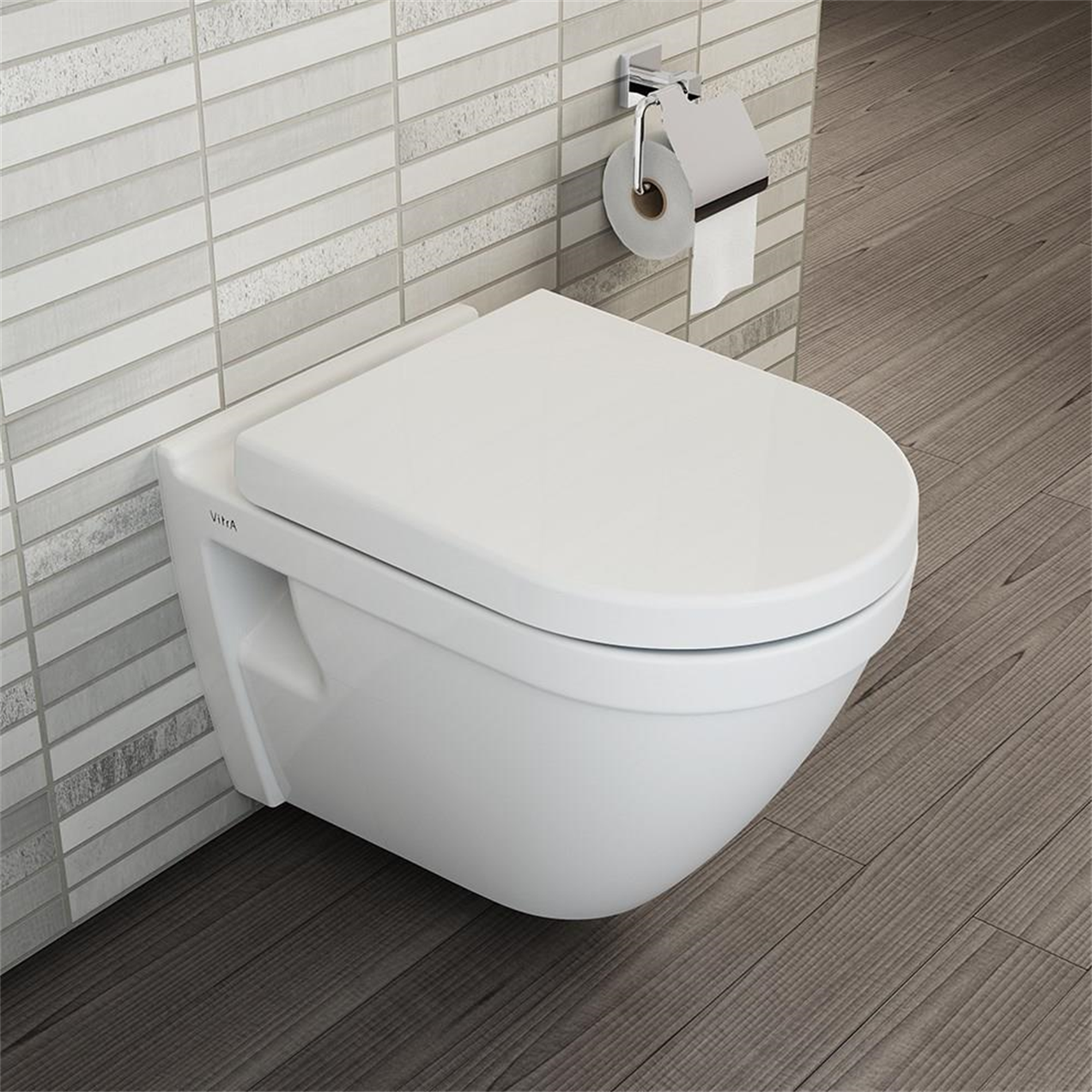 Vitra S50 Asma Klozet ve Ses Yok Yavaş Kapanan Duroplast Kapak