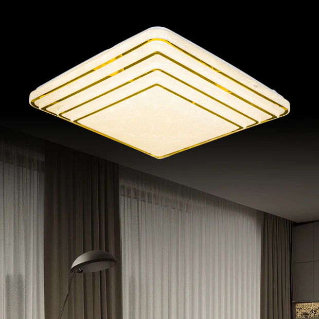 İnci Gold Lüks 3 Katlı Tasarım 3 Renk Ledli Avize Çap 40 cm İnci Gold Lüks 3 Katlı Tasarım 3 Renk Ledli Avize Çap 40 cm