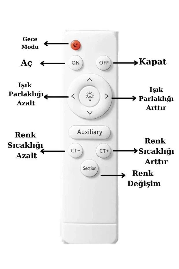 Novem Eskitme Plafonyer Kumandalı Ultra Süper 3 Renk Işık Ledli Avize Novem Eskitme Plafonyer Kumandalı Ultra Süper 3 Renk Işık Ledli Avize