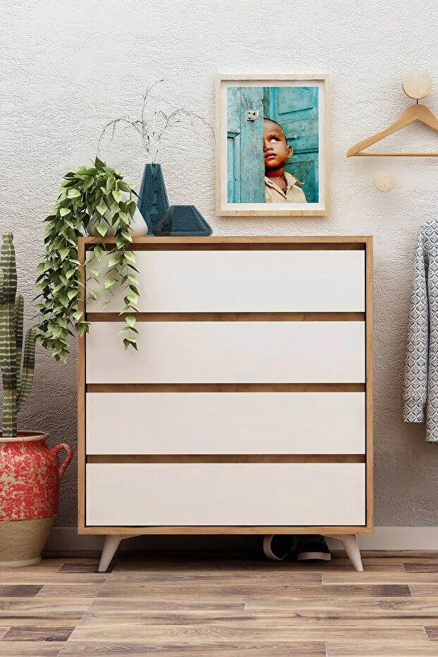 Suvera 4 Çekmeceli Şifonyer Suvera 4 Çekmeceli Şifonyer