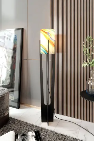 Minimalist Siyah Lambader